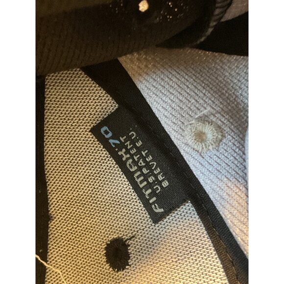 Reebok NHL Center Ice Collection Hat Minnesota Wild Logo Black & Grey S/M - Picture 6 of 7